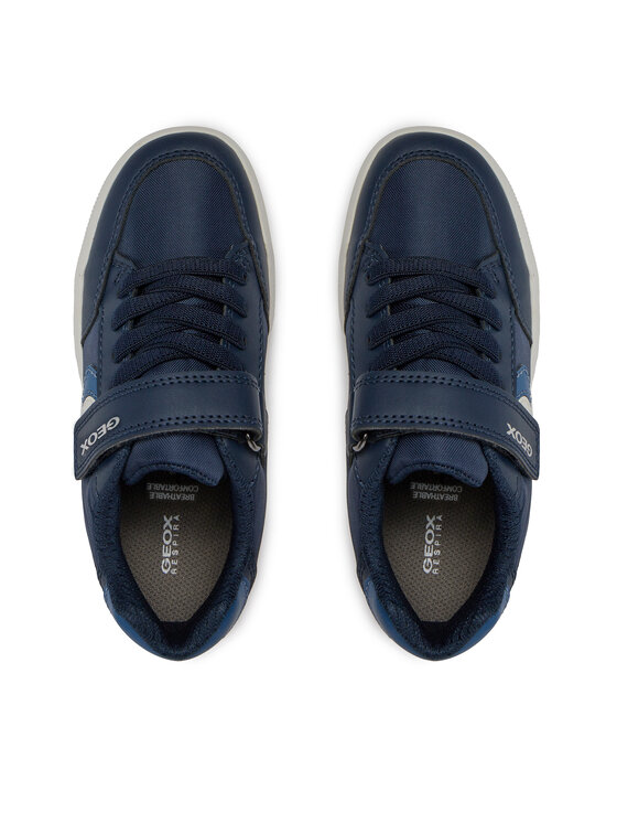 Geox Snīkeri Geox J Arzach Boy J454AA 0FU54 C4585 S Tumši zils