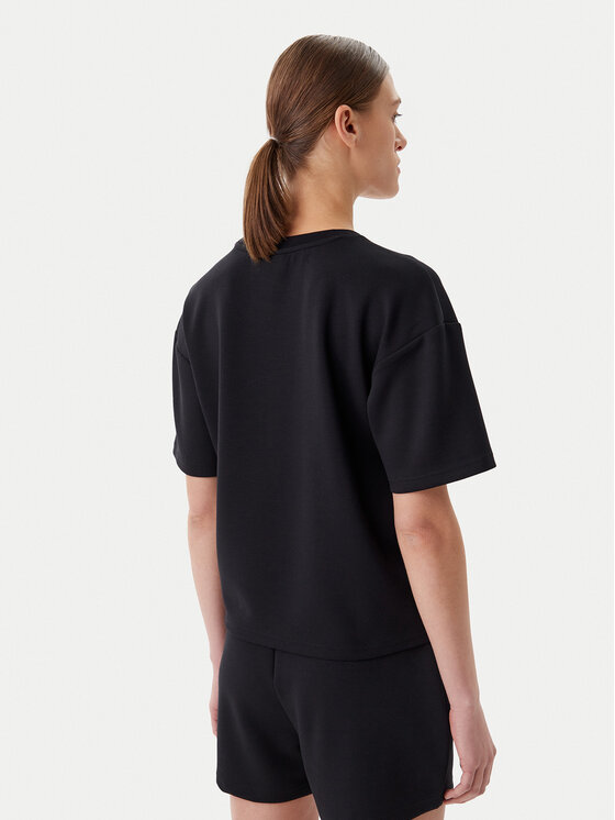 Fila Fila Футболка Lisakovsk FAW1044 Чорний Loose Fit