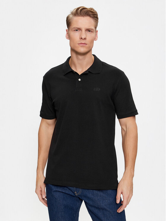 Gap Gap Polo 586306-03 Crna Regular Fit