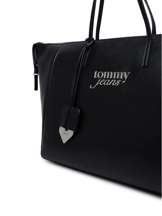 Tommy Jeans Torebka Tommy Jeans Tjw Bold Tote AW0AW18786 Czarny