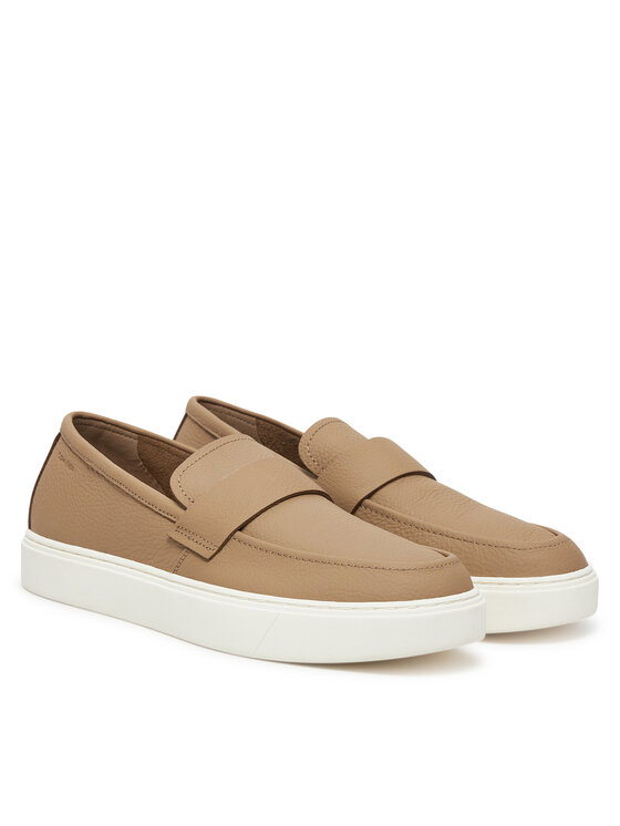 Calvin Klein Mocassini Calvin Klein Moccasin Lth Unlined HM0HM01813 Marrone