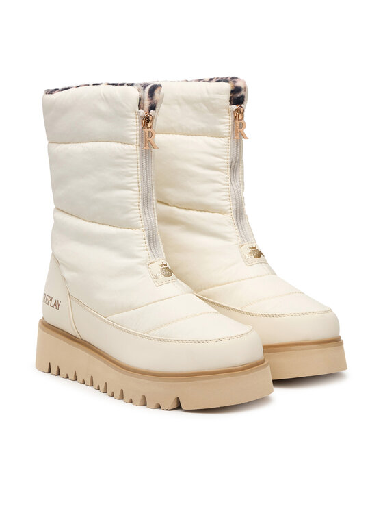 REPLAY Schneeschuhe REPLAY GWF2H.000.C0202T Creme