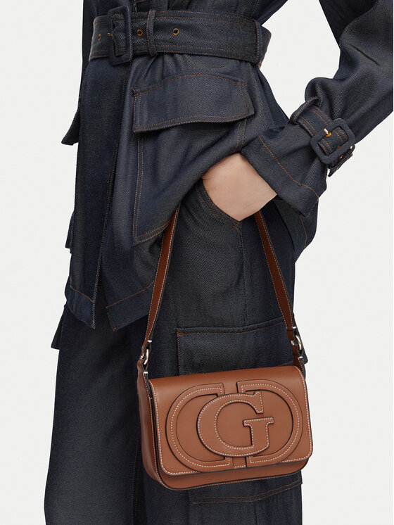 Guess Geantă Guess Ruby HWVG97 40190 Maro