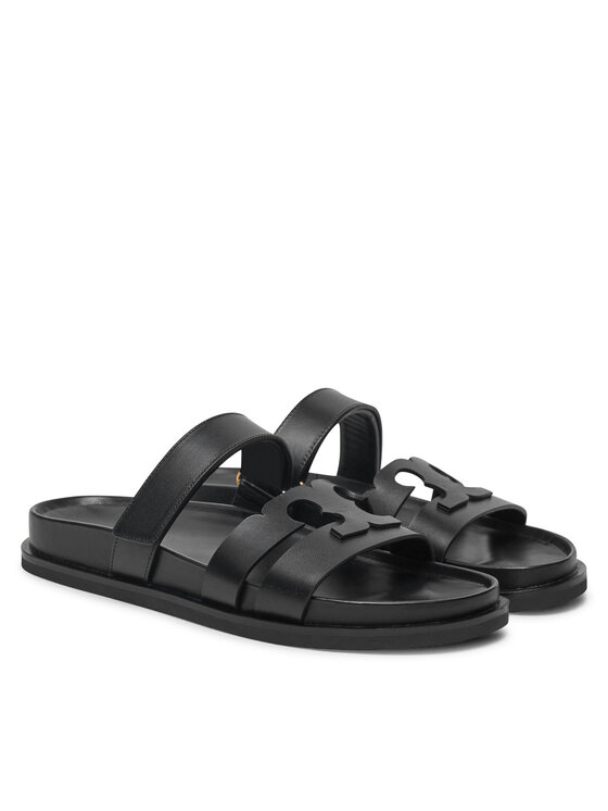 Tory Burch Шльопанці Tory Burch Ines Sport Slide 161636 Чорний
