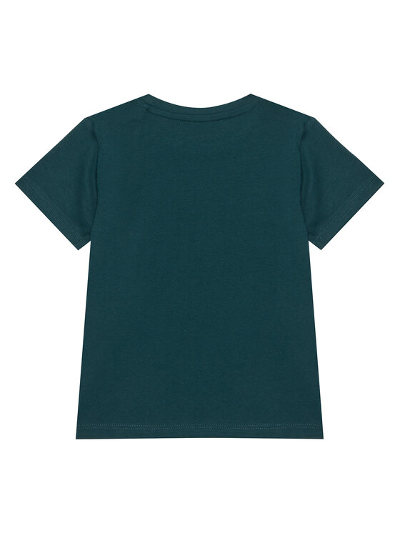 Guess Guess Camiseta N6YI13 K3801 Verde oscuro Regular Fit