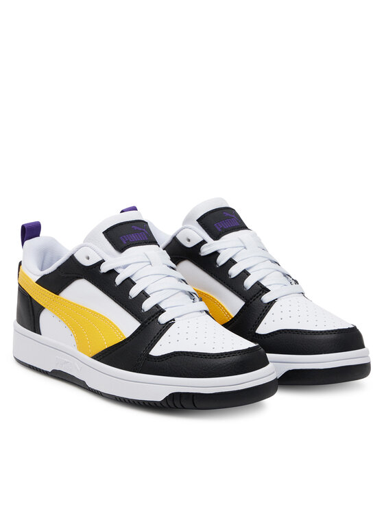 Puma Снікерcи Puma Rebound V6 Lo Jr 393833 23 Білий