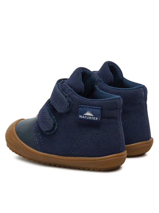 Naturino Botines planos Naturino Leoti 3 Wp Vl. 2502387-01-0C02 M Azul marino