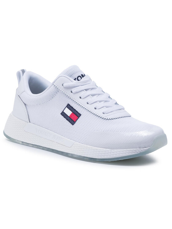 Tommy Jeans Zapatillas Tommy Jeans Wmns Tommy Jeans Flexi Runner EN0EN00946 Blanco