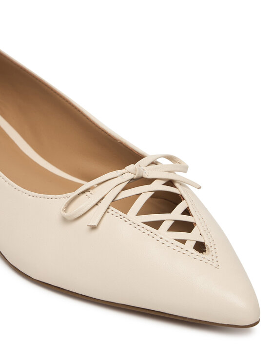 LAUREN RALPH LAUREN Балеринки LAUREN RALPH LAUREN 802P06376003 Бял