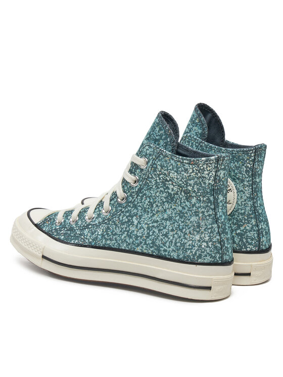 Converse Кеди Converse Chuck 70 Glitter Hi A10097C 486 Голубий