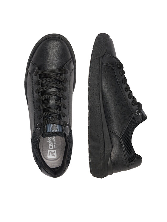 Rieker Revolution Lifestyle Sneakersy Rieker Revolution Lifestyle W1100-00 Czarny