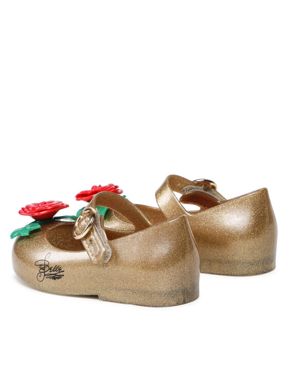 Melissa Балетки Melissa Mini Melissa Sweet Love+Disney 33447 Золотий