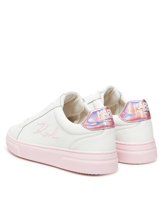 Karl Lagerfeld Kids Снікерcи Karl Lagerfeld Kids Z30377 S Білий