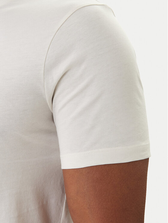 Armani Exchange Armani Exchange Camiseta XM002471 AF10356 U1074 Écru Slim Fit