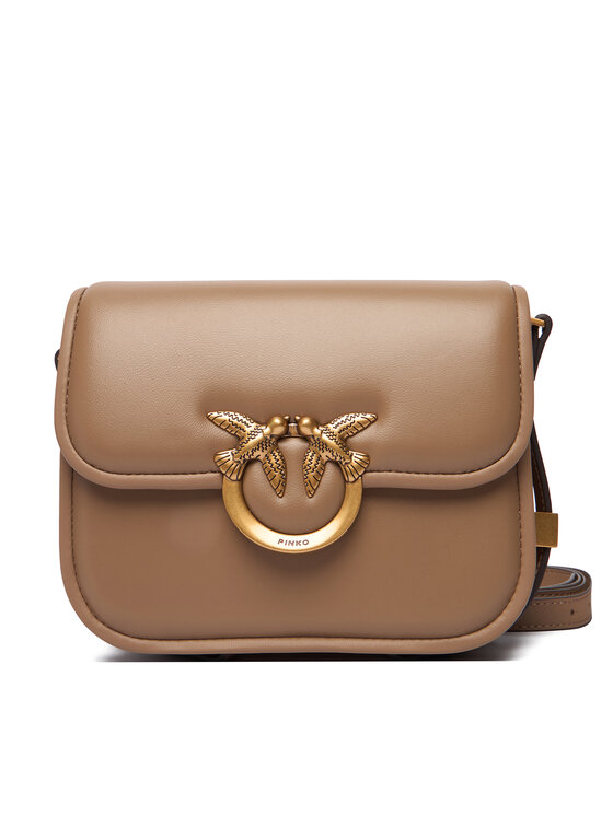 PINKO Torbica PINKO Love Box Bag Fl Mini PE 25 PLTT 104297 A26L Smeđa