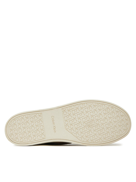 Calvin Klein Mokasíny Calvin Klein Moccasin Suede HM0HM01794 Hnedá
