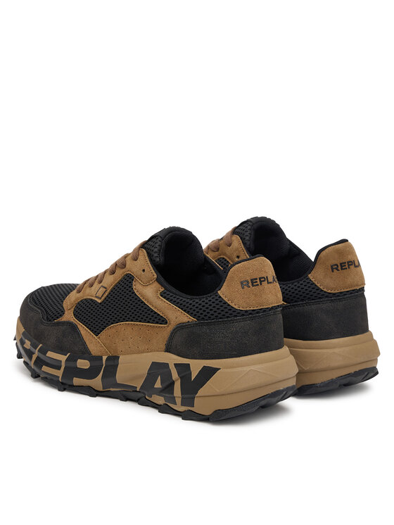 REPLAY Sneakersy REPLAY GMSP3 .000.C0003T Hnědá