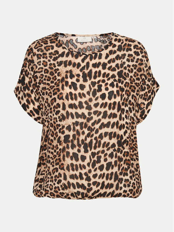 Kaffe Kaffe Μπλουζάκι Amber 10508257 Καφέ Relaxed Fit