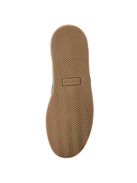 Tommy Hilfiger Laisvalaikio batai Tommy Hilfiger Pebbled Leather Low FM0FM01684 Juoda