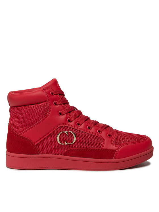 Criminal Damage Sneakersy Criminal Damage Craft High Top Trainer Červená