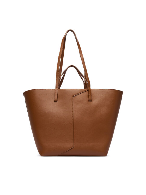 Emporio Armani Ročna torba Emporio Armani EW005668 AF29459 Rjava