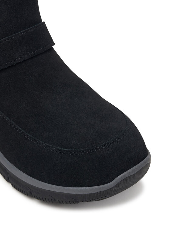 Skechers Snehule Skechers Slip-Ins Relaxed Fit: Easy Going - Gentle Winter 168185/BLK Čierna
