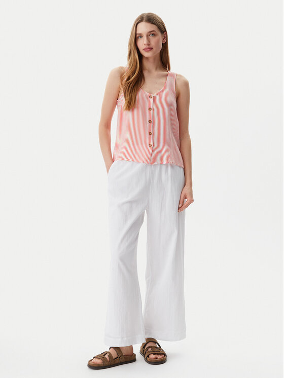 Vero Moda Vero Moda Топ Bumpy 10325830 Червоний Standard Fit