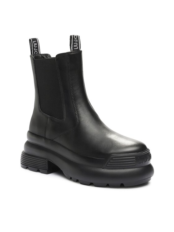 Liu Jo Členková obuv s elastickým prvkom Liu Jo Amy 20 SF3177 PX241 Čierna