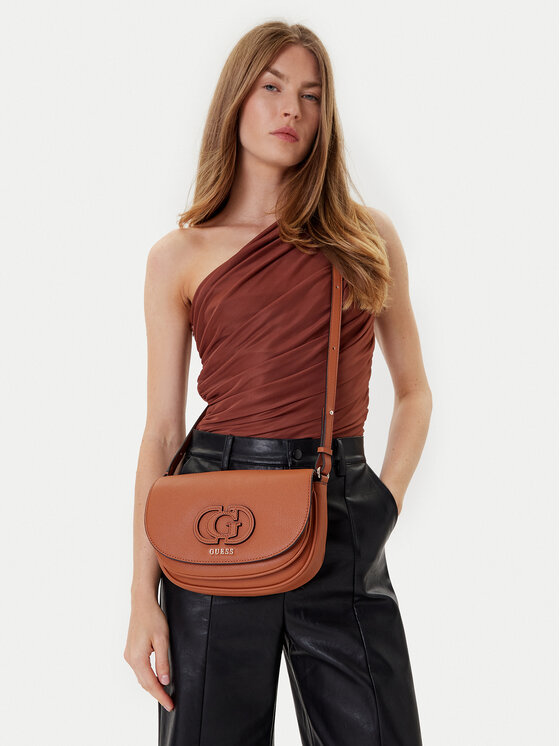 Τσάντα Guess Calebra HWBG95 36210 Καφέ
