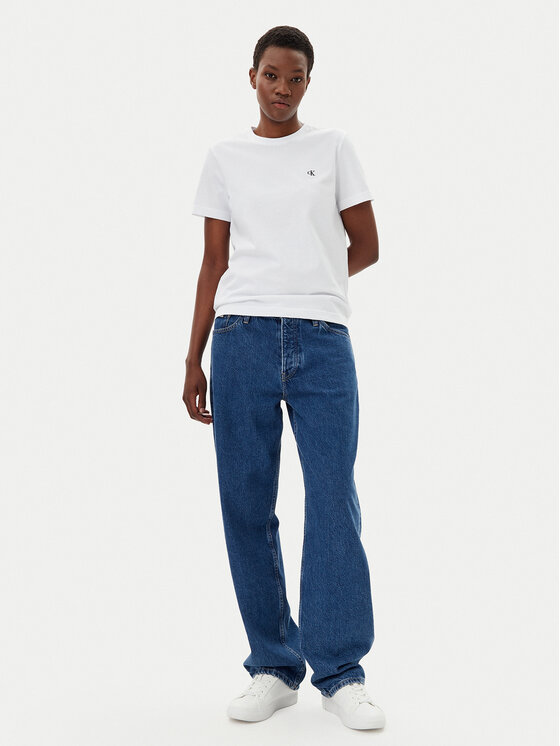 Calvin Klein Jeans Calvin Klein Jeans T-shirt LV047B224G Bijela Regular Fit