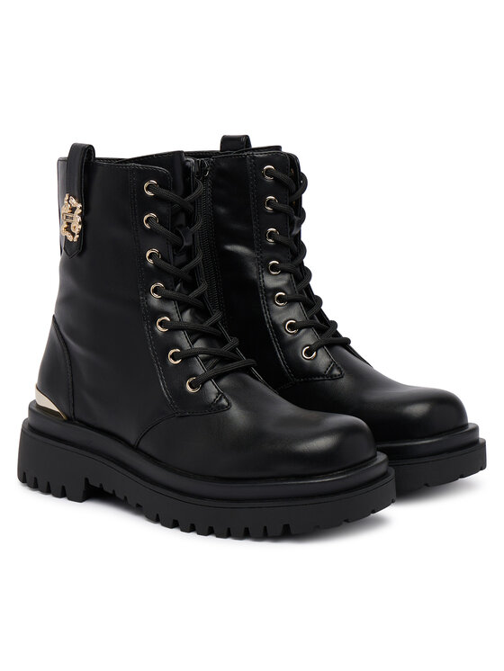 Just Cavalli Зимни обувки Just Cavalli 81RA3S82 ZSF00 Черен