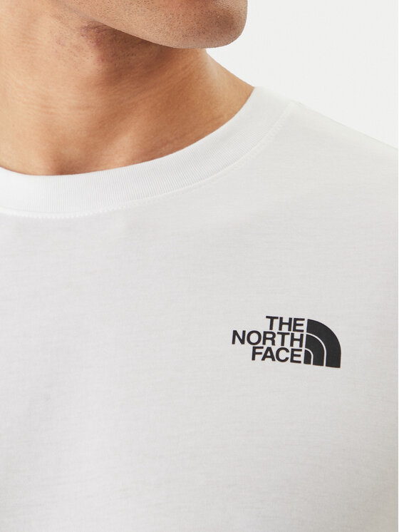 The North Face The North Face Camiseta Vertical NF0A8GV1 Blanco Regular Fit