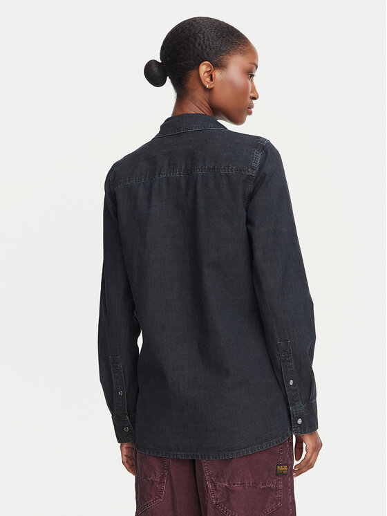 G-STAR G-Star Raw Srajca D30440 E356 Mornarsko modra Regular Fit