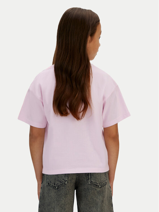Calvin Klein Jeans Calvin Klein Jeans Camiseta Logo IG0IG02136 Rosa Boxy Fit