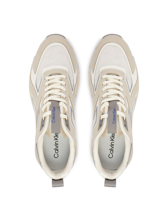 Calvin Klein Tenisice Calvin Klein Hike Run Ckstripe Ripst HW0HW03019 Bež