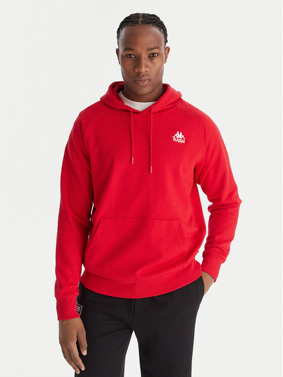Kappa Kappa Sudadera Authentic 321W7GW Rojo Regular Fit