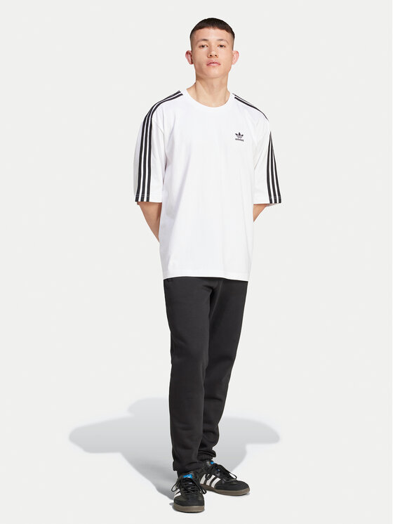 adidas adidas T-Shirt adicolor IZ2474 Weiß Oversize