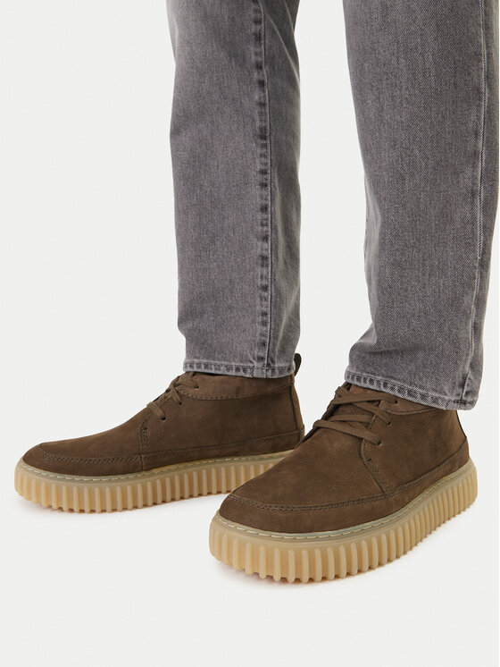 Clarks Черевики Clarks Torhill LaceHi 26183474 Хакі