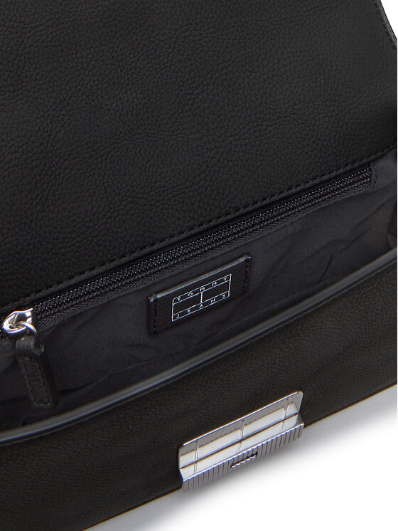 Tommy Jeans Ročna torba Tommy Jeans Tjw Fashionista Crossover AW0AW17306 Črna