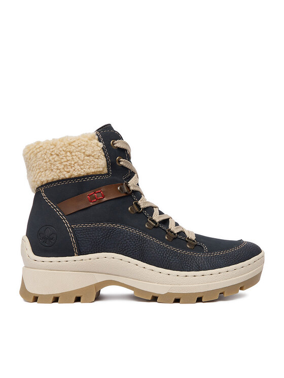 Rieker Ghete Rieker CEO-X9338-14 Bleumarin