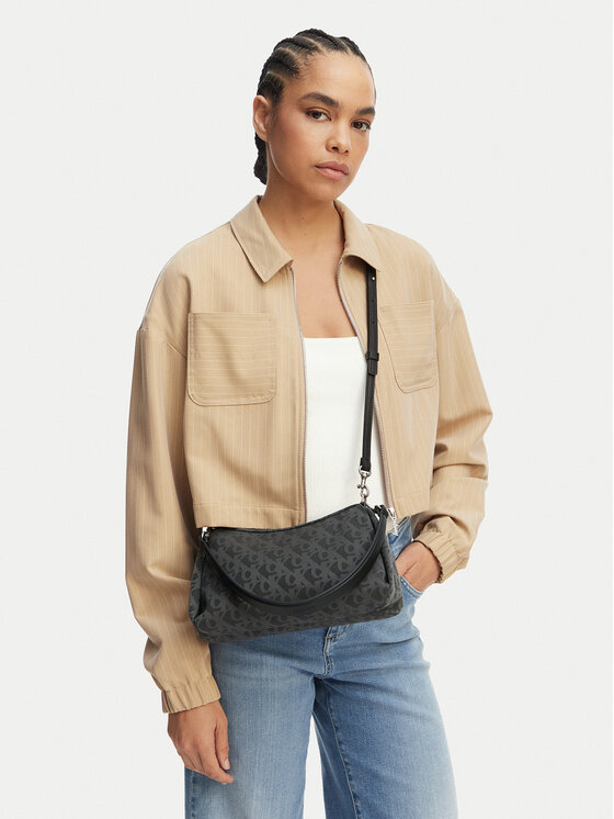 Calvin Klein Jeans Τσάντα Calvin Klein Jeans Ck Shoulder Bag IU0IU00737 Μαύρο
