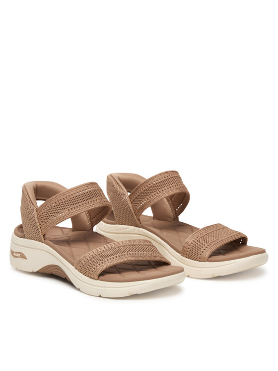 Skechers Босоніжки Skechers Slip-Ins: Arch Fit 2.0 Sandal - Kennedy 140844/TAN Бежевий