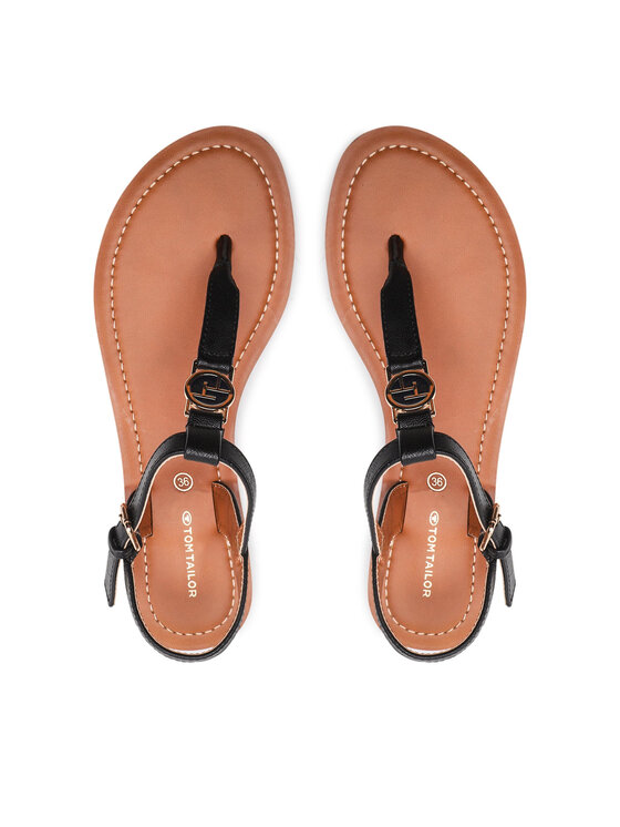 Tom Tailor Sandály Tom Tailor 3290303 Černá