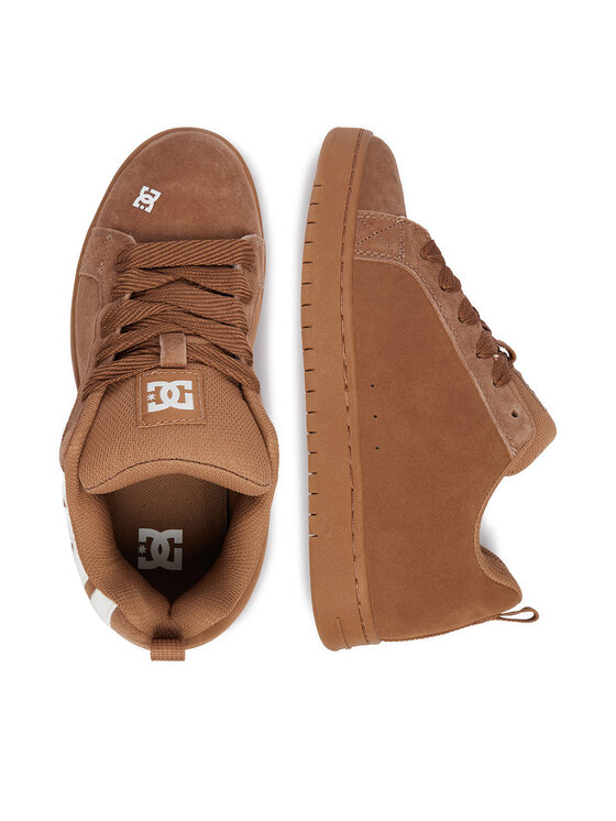 DC Shoes Sneakersy DC Shoes CEOWB-V5-10118 Brązowy jasny