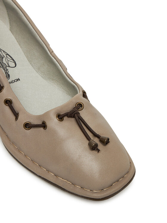 Fly London Baleríny Fly London Bapifly P701264003 Béžová