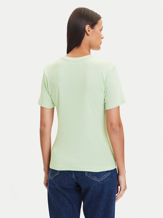 Tommy Hilfiger Tommy Hilfiger Camiseta New Cody WW0WW40587 Verde Slim Fit