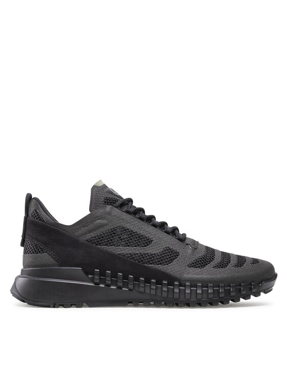 ECCO Sneakersy ECCO Zipflex M Low Tex 80378451052 Czarny
