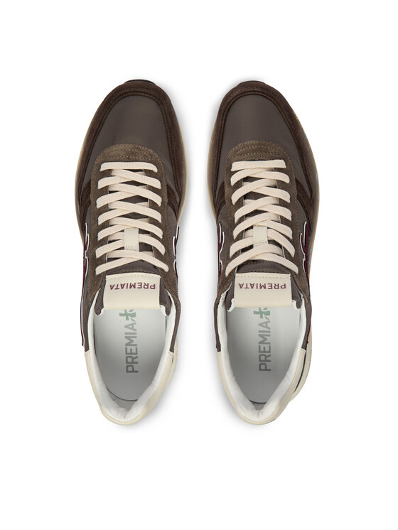 Premiata Sneakersy Premiata Mick Var 7714 Brązowy