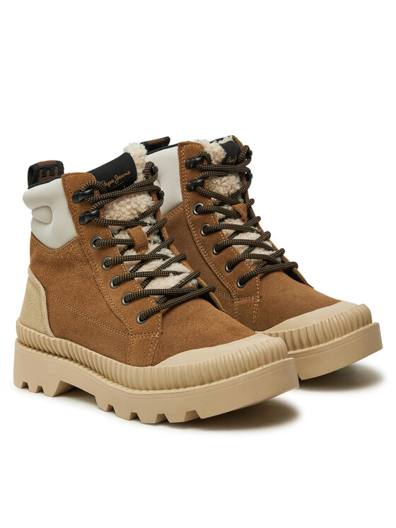 Pepe Jeans Outdoorová obuv Pepe Jeans PLS50538 Hnedá