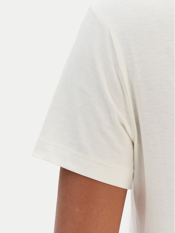 BOSS BOSS T-shirt Elove 50556994 Crema Regular Fit